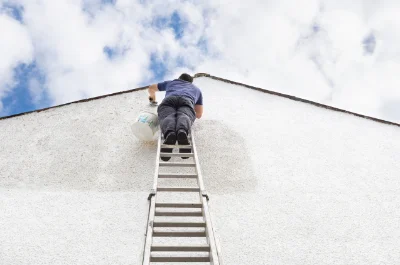 Peinture extérieure à Fournès — façades et ravalement